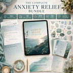 Anxiety Relief Deluxe Digital Planner and Coping Toolkit listing image 2 of 10