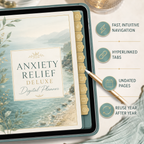 Anxiety Relief Deluxe Digital Planner and Coping Toolkit listing image 4 of 10