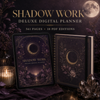 Shadow Work Deluxe Digital Planner and Guided Workbook listing image 1 of 10