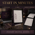 Shadow Work Deluxe Digital Planner and Guided Workbook listing image 9 of 10
