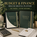 Budget and Personal Finance Deluxe Digital Planner listing image 1 of 10