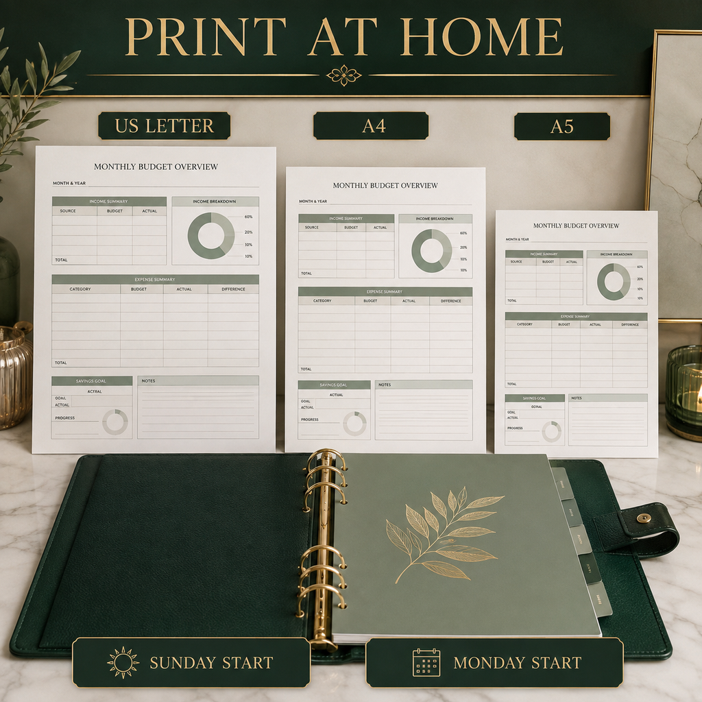 Budget and Personal Finance Deluxe Digital Planner listing image 6 of 10