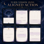 Manifestation and Dream-Life Deluxe Digital Planner listing image 4 of 10