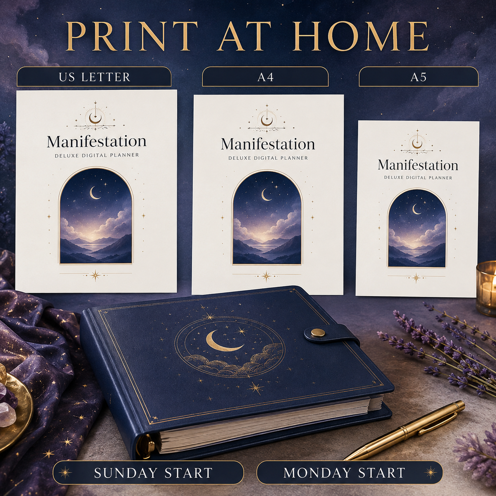 Manifestation and Dream-Life Deluxe Digital Planner listing image 6 of 10