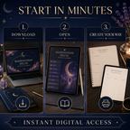 Manifestation and Dream-Life Deluxe Digital Planner listing image 9 of 10