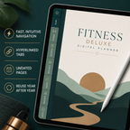 Fitness and Workout Deluxe Digital Planner listing image 6 of 10