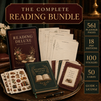 Reading and Book Review Deluxe Digital Planner listing image 2 of 10