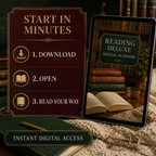 Reading and Book Review Deluxe Digital Planner listing image 8 of 10