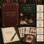 Reading and Book Review Deluxe Digital Planner listing image 9 of 10
