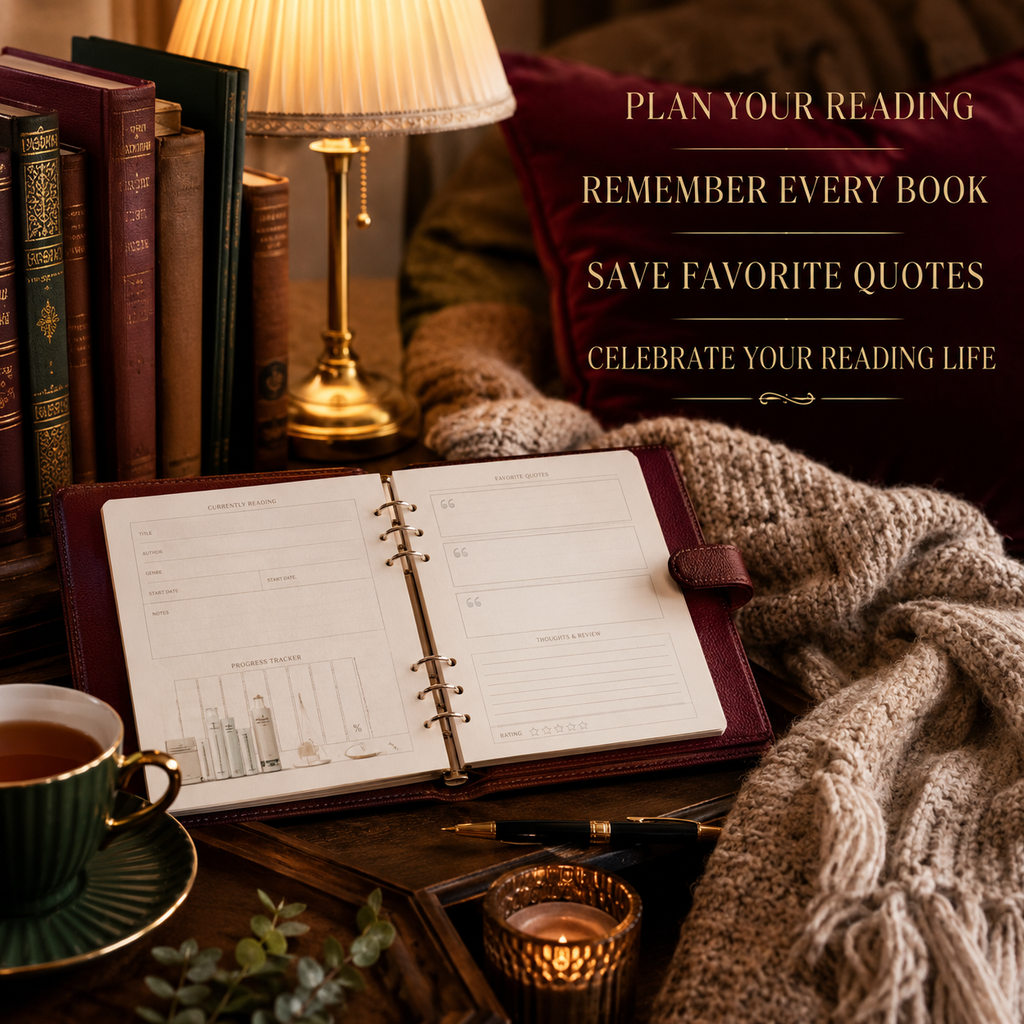 Reading and Book Review Deluxe Digital Planner listing image 10 of 10