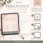 Pregnancy Journey Deluxe Digital Planner and Keepsake listing image 9 of 10
