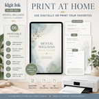 Mental Wellness Check-In Deluxe Digital Planner listing image 6 of 10