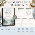 Mental Wellness Check-In Deluxe Digital Planner listing image 8 of 10