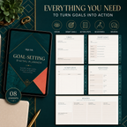Goal-Setting and Achievement Deluxe Digital Planner listing image 9 of 10