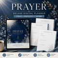 Prayer Deluxe Digital Planner and Faith Reflection Bundle listing image 1 of 10