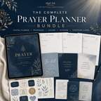 Prayer Deluxe Digital Planner and Faith Reflection Bundle listing image 2 of 10