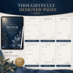 Prayer Deluxe Digital Planner and Faith Reflection Bundle listing image 4 of 10