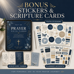 Prayer Deluxe Digital Planner and Faith Reflection Bundle listing image 7 of 10