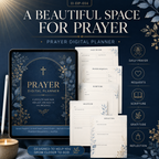 Prayer Deluxe Digital Planner and Faith Reflection Bundle listing image 8 of 10