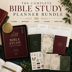 Bible Study Deluxe Digital Planner and Study Toolkit listing image 1 of 10