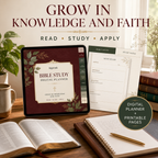 Bible Study Deluxe Digital Planner and Study Toolkit listing image 8 of 10