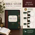 Bible Study Deluxe Digital Planner and Study Toolkit listing image 9 of 10