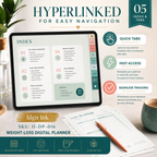 Weight-Loss Journey Deluxe Digital Planner listing image 6 of 10