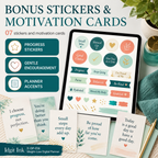 Weight-Loss Journey Deluxe Digital Planner listing image 8 of 10