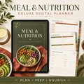 Meal and Nutrition Deluxe Digital Planner — listing image 01