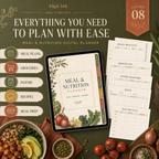 Meal and Nutrition Deluxe Digital Planner — listing image 08