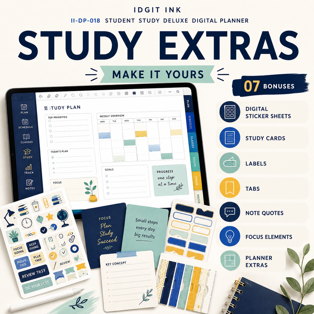 Student Study Deluxe Digital Academic Planner — listing image 06