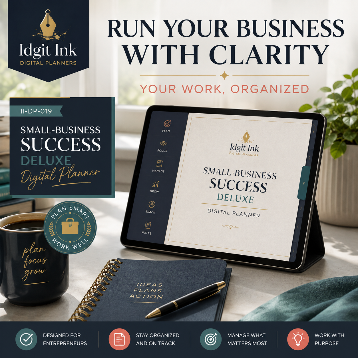 Small-Business Success Deluxe Digital Planner — listing image 03