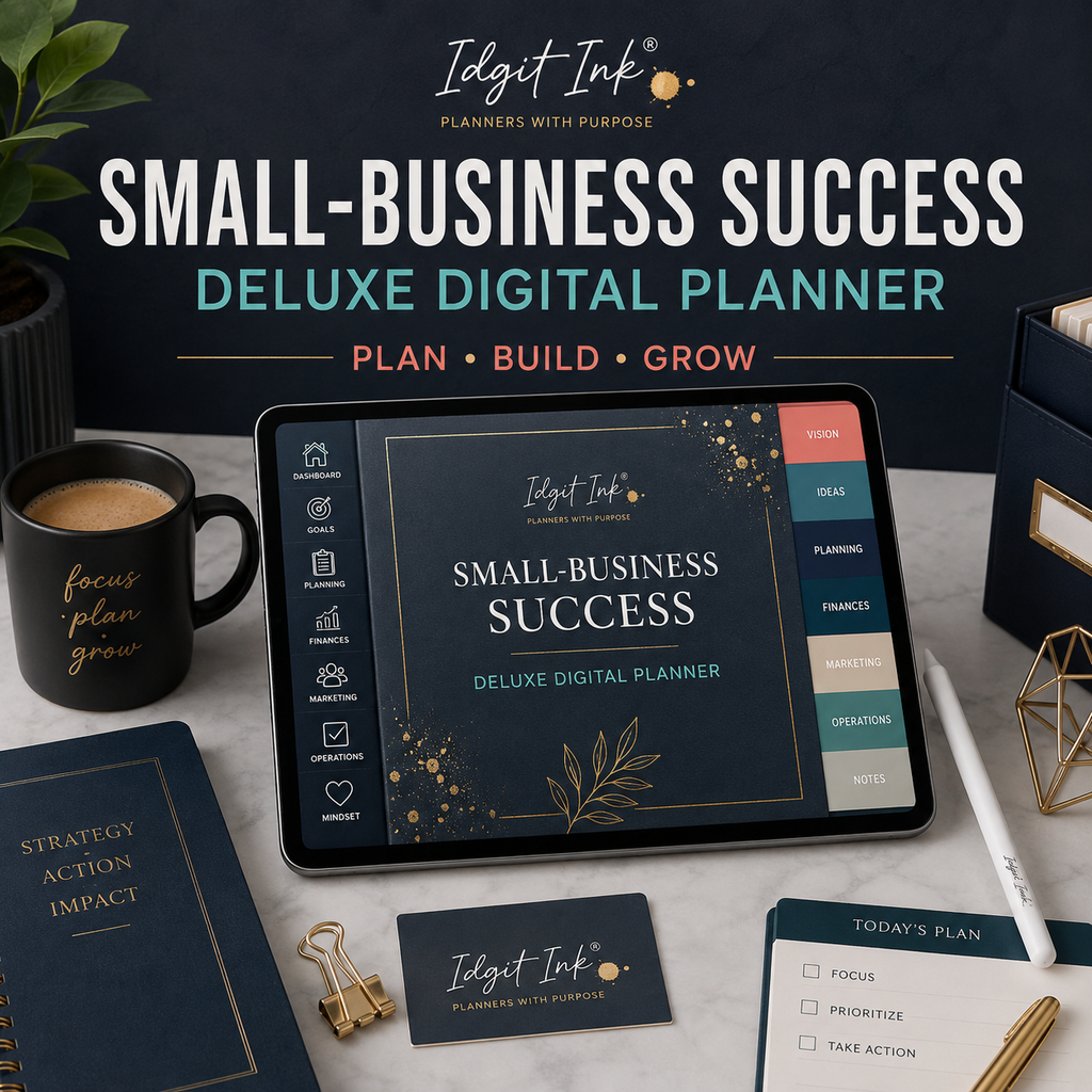 Small-Business Success Deluxe Digital Planner — listing image 07