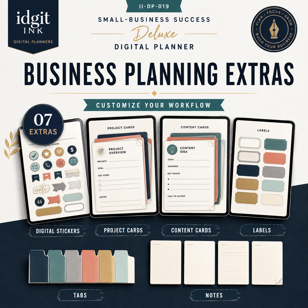 Small-Business Success Deluxe Digital Planner — listing image 10