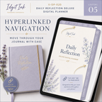 Daily Reflection Deluxe Digital Planner and Guided Journal — listing image 04