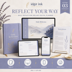 Daily Reflection Deluxe Digital Planner and Guided Journal — listing image 05