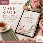 Self-Love Deluxe Digital Planner and Reflection Bundle — listing image 08