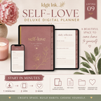 Self-Love Deluxe Digital Planner and Reflection Bundle — listing image 10