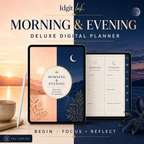 Morning and Evening Routine Deluxe Digital Planner — listing image 01