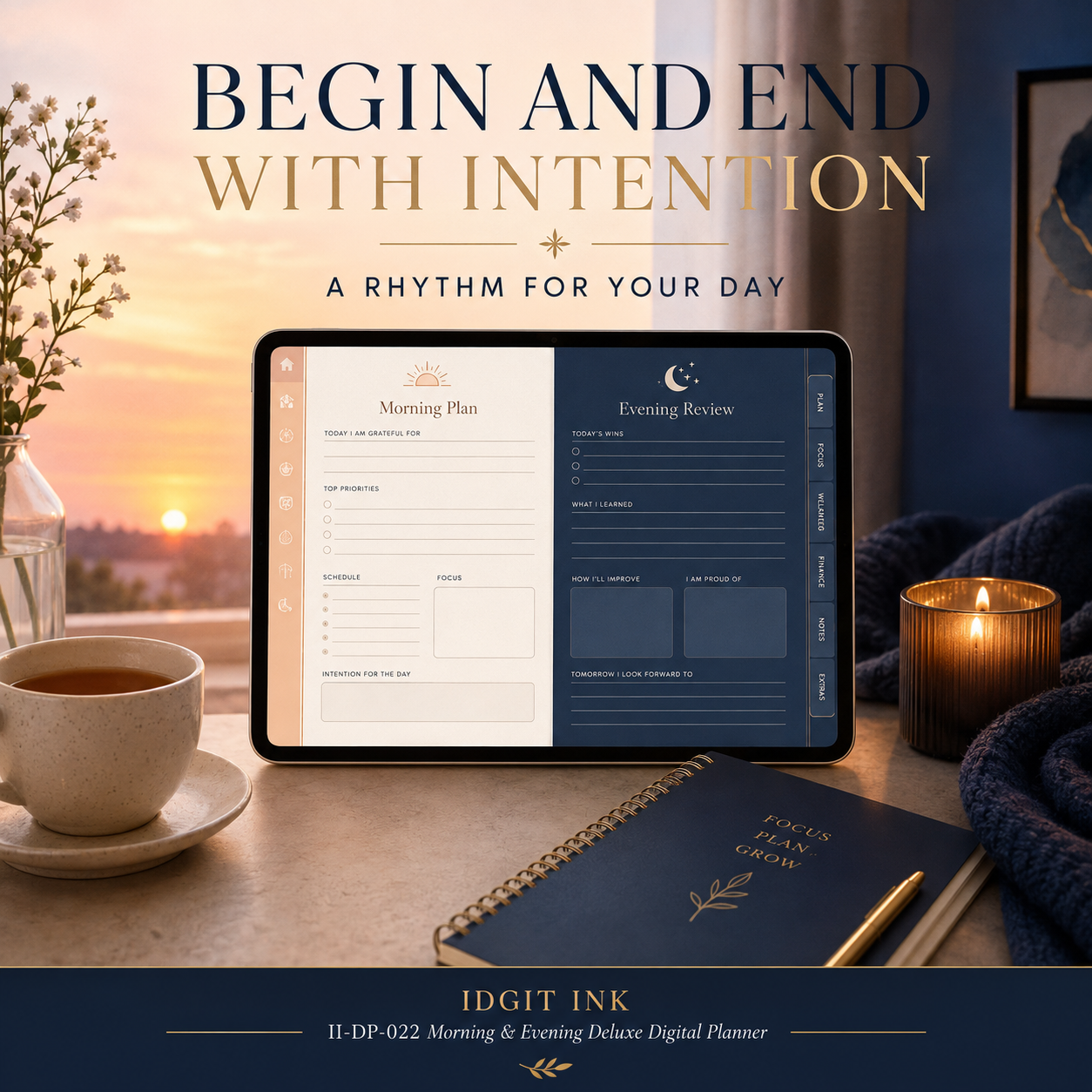 Morning and Evening Routine Deluxe Digital Planner — listing image 10