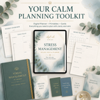 Stress-Management Deluxe Digital Planner and Coping Toolkit — listing image 02