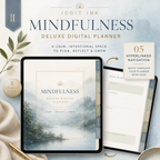 Mindfulness Deluxe Digital Planner and Practice Bundle — listing image 06