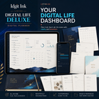 Digital Life Balance Deluxe Digital Planner — listing image 01