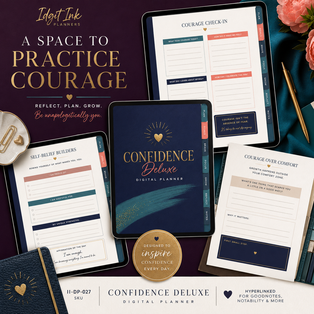 Confidence-Building Deluxe Digital Planner — listing image 08