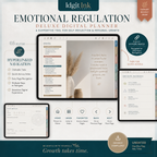 Emotional-Regulation Deluxe Digital Planner and Toolkit — listing image 04
