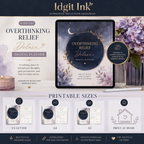 Overthinking Relief Deluxe Digital Planner and Mindset Toolkit — listing image 06