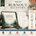 Burnout Recovery Deluxe Digital Planner and Reset Toolkit — listing image 02
