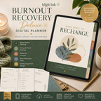 Burnout Recovery Deluxe Digital Planner and Reset Toolkit — listing image 07