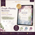 People-Pleasing Recovery Deluxe Digital Planner — listing image 09