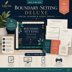 Boundary-Setting Deluxe Digital Planner and Script Toolkit — listing image 03